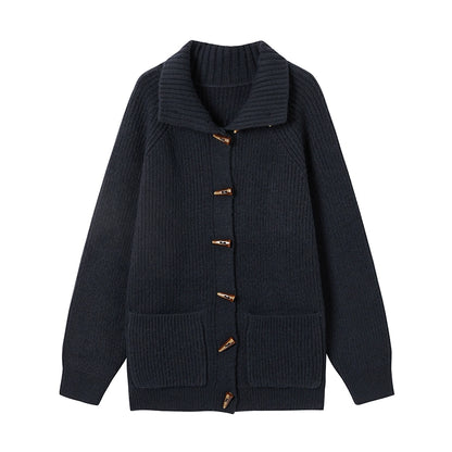 Japanese Retro Knit Cardigan