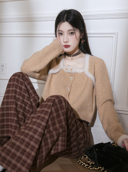 fake two wool sweater