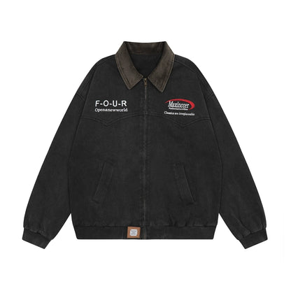 Maillard loose and versatile jacket