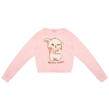 American rabbit warm pullover sweater