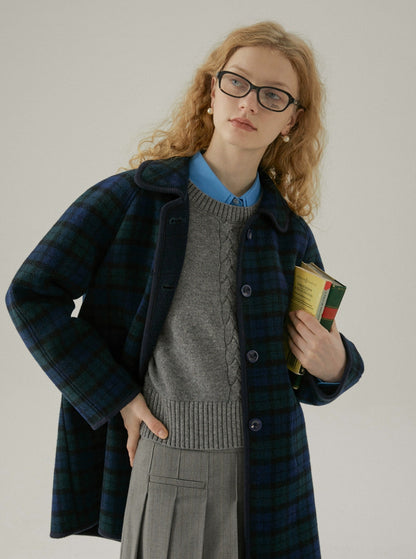 merino wool knitted vest retro top