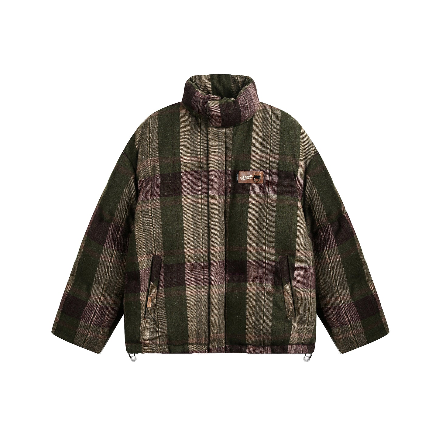 Plaid Down Cotton Bread Jacket