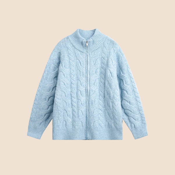 Twisted Knit Cardigan