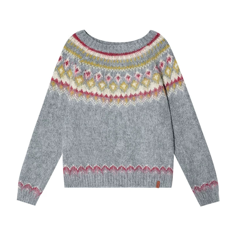 Fair Isle Jacquard Sweater
