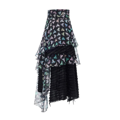 Cat Star Mesh Skirt