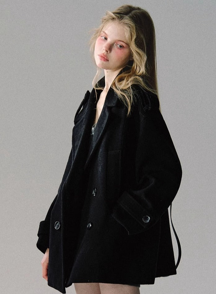 black wool jacket