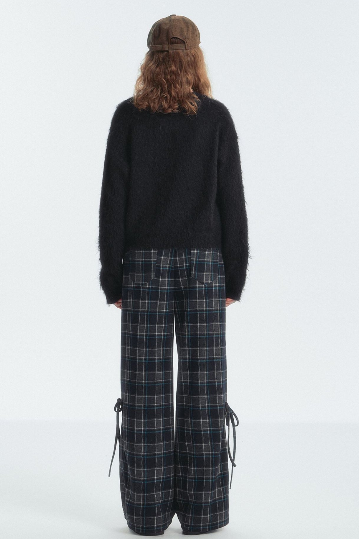 Leopard-Print Bow Crewneck Jumper