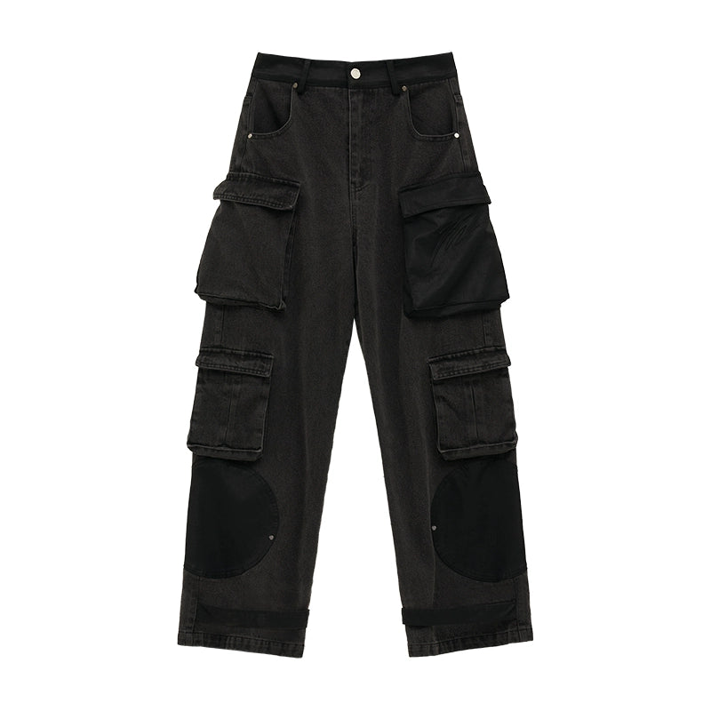 Leather Wash American Cargo Pants