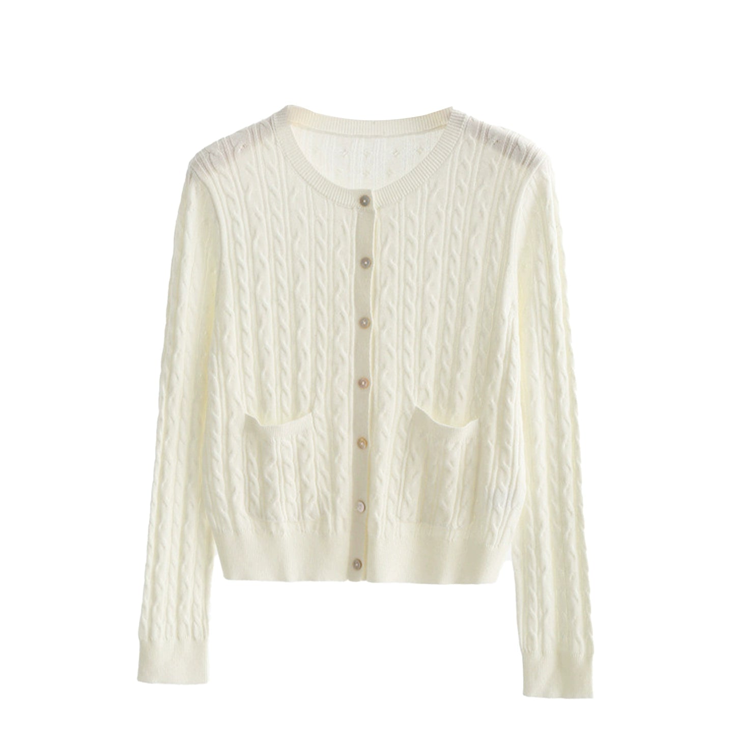 New Fold Dopamine Crew Cardigan