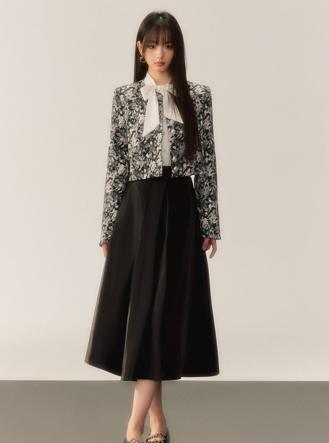 Chinese Jacquard Short Jacket