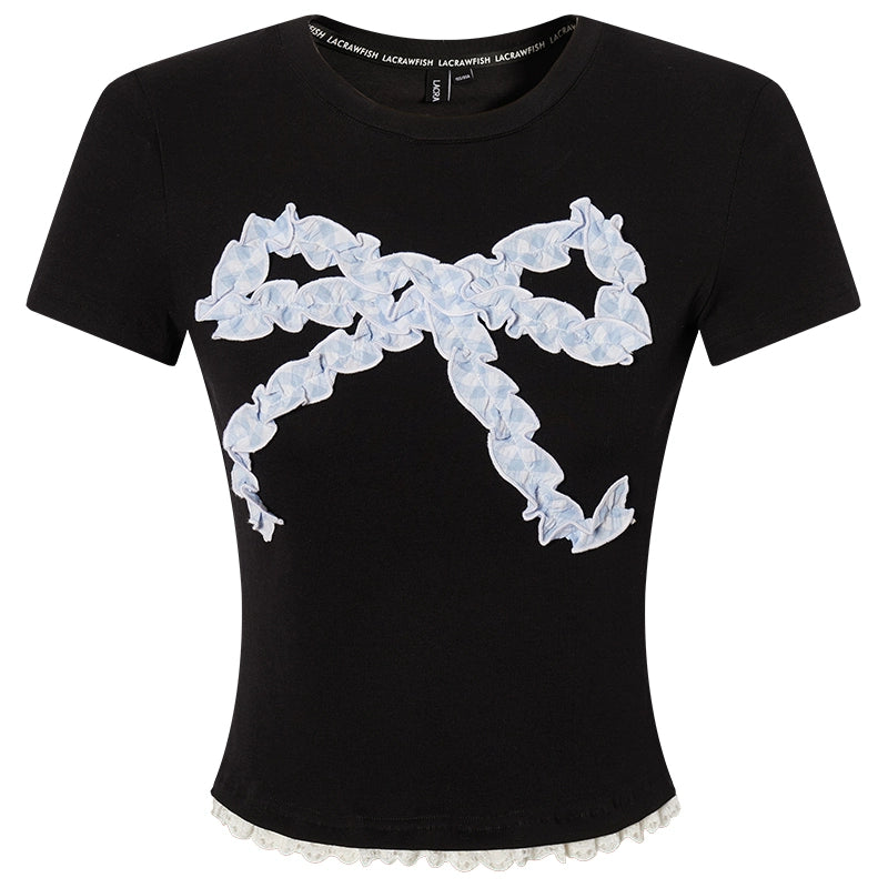 Bow Lace Top