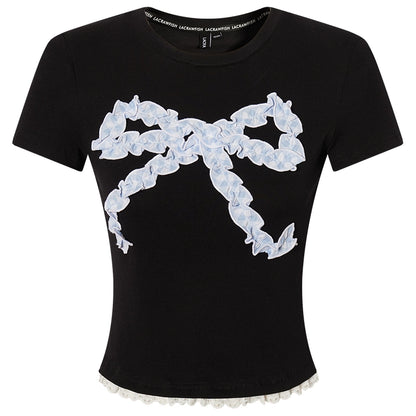 Bow Lace Top