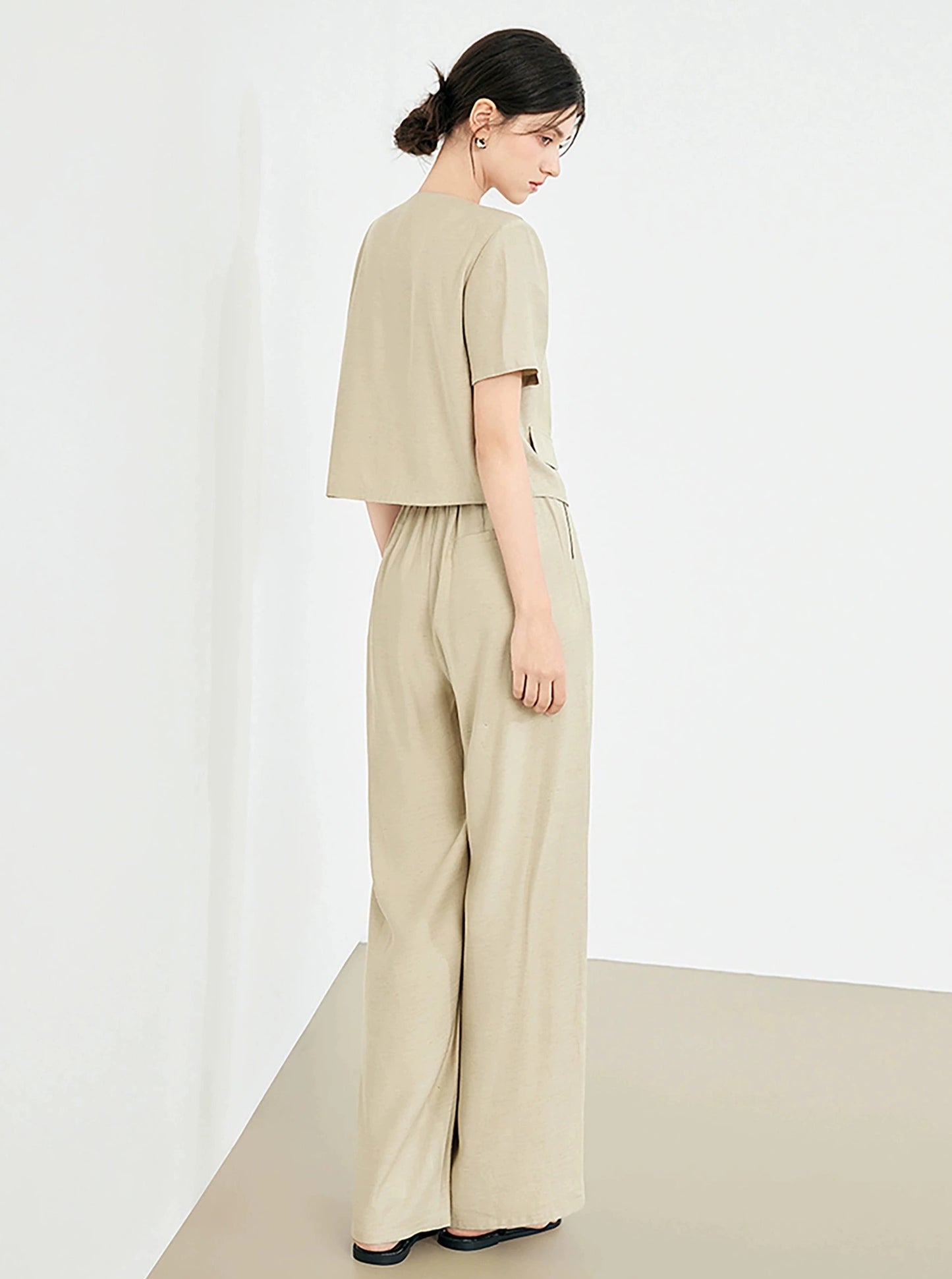 Simple Shirt Pants Set