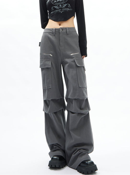 American Relaxed Wide Leg Hip Hop Pants
