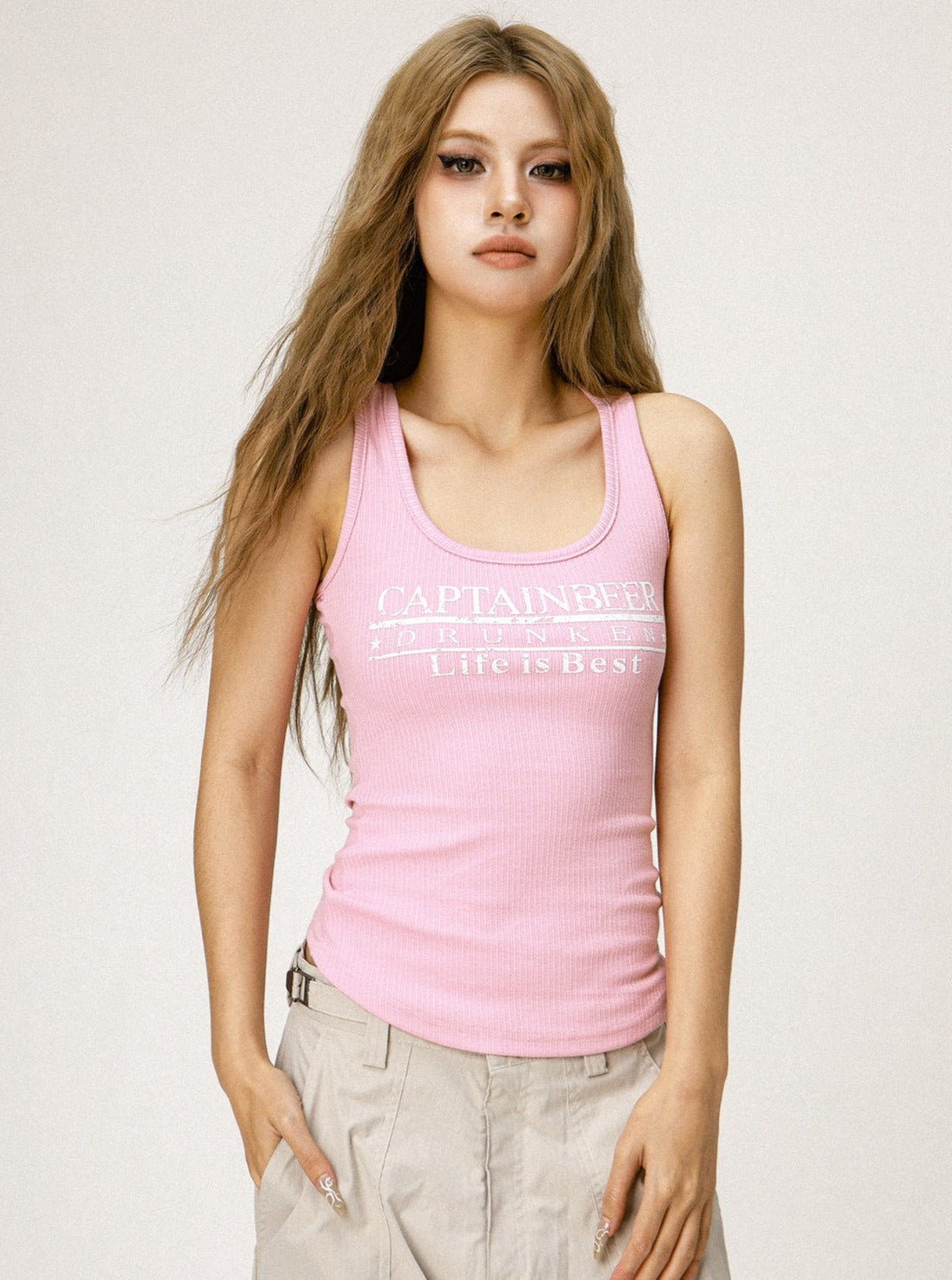 American Retro Babere Tight Tank Top