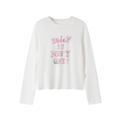 Basic Crew Neck Long Sleeve Tee