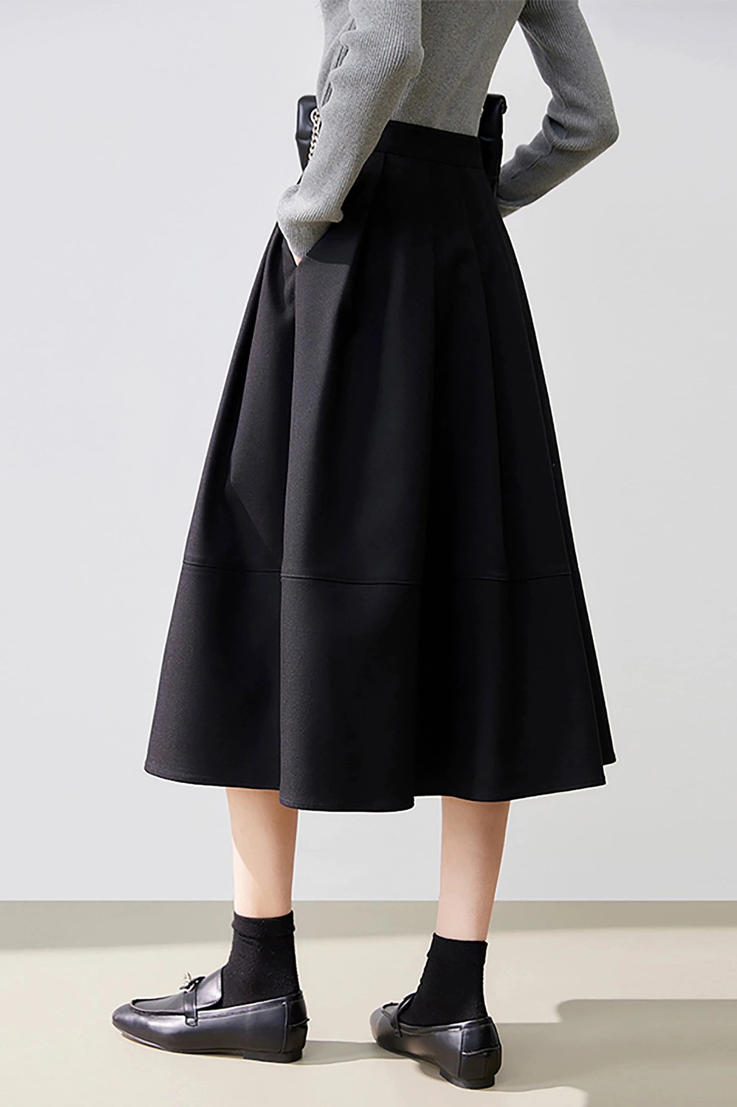 Temperament Thin A-Line Long Skirt