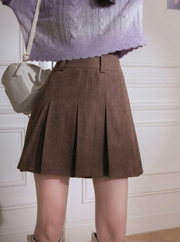 Retro College Skirt