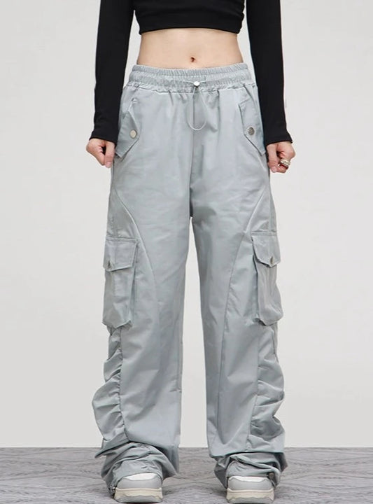 American Retro Straight Loose Pants