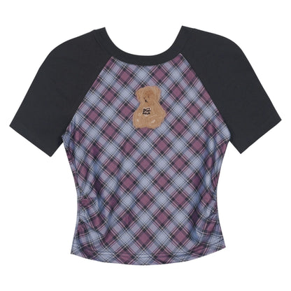 Plüschbär Raglan T-Shirt