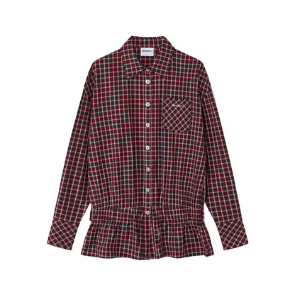 Elasticated Waist Cotton Shirt