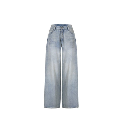 Cotton Straight-Leg Jeans