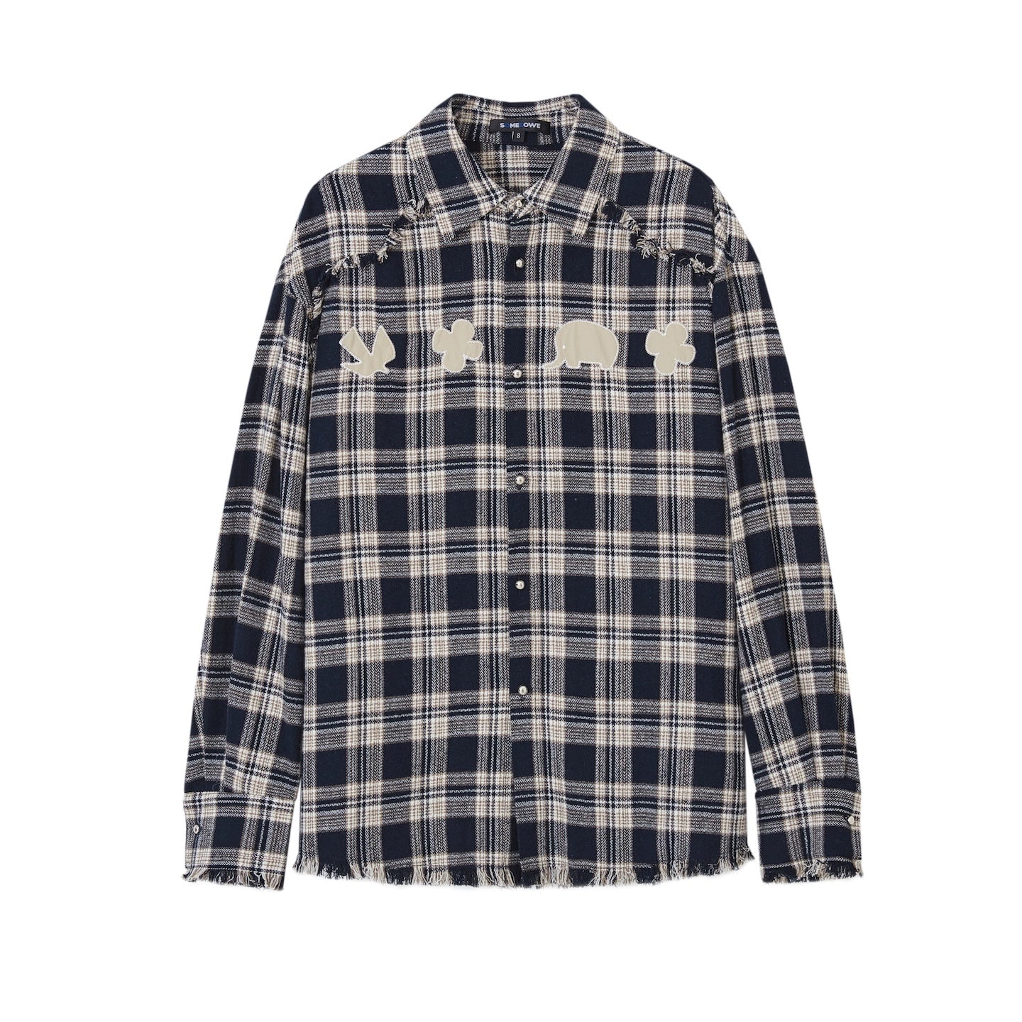 Fun Fringe Plaid Shirt