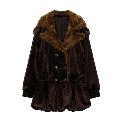 Floral Patchwork Jacket Dress