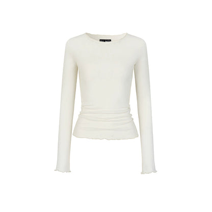 Versatile Wave-Edge Layered Base Top Set-Up