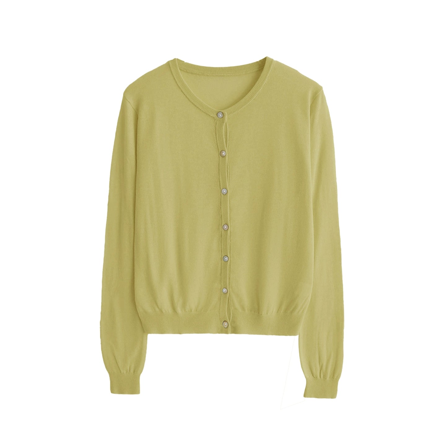 Linen Knitted Cardigan Set