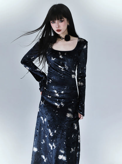 Chinese Velvet Adult Dress