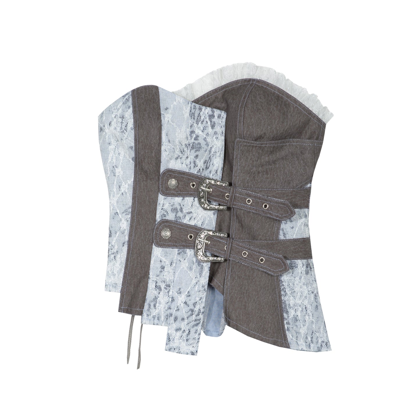 Retro Industrial Bandeau Top