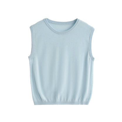 Linen Knitted Cardigan Set