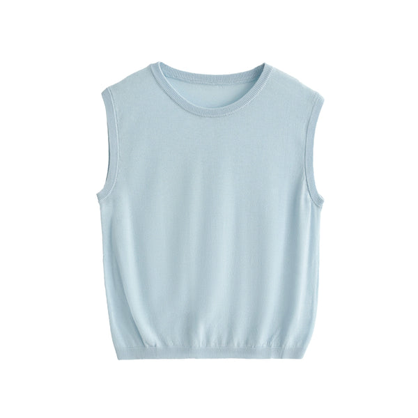 Linen Knitted Cardigan Set