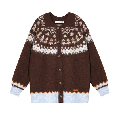 Wool Fair Isle Cardigan