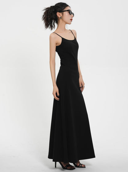 American Slim Backless Dress