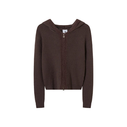 Vintage Patchwork Minimal Cardigan