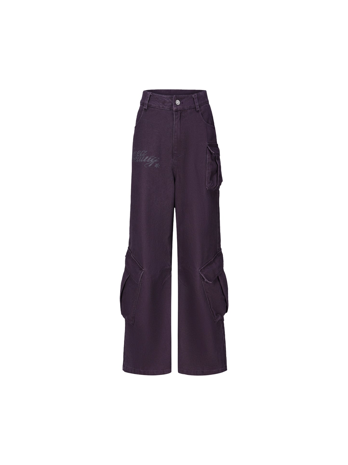 Purple Cargo Pants