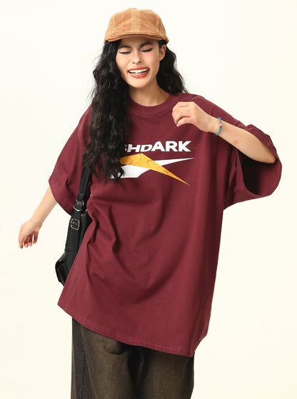 Dark Red Versatile T-Shirt