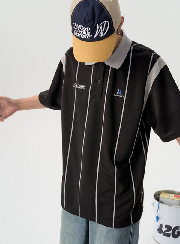 Loose American Polo T-Shirt