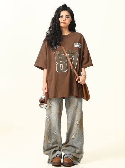 Maillard Brown Short Sleeve T-Shirt