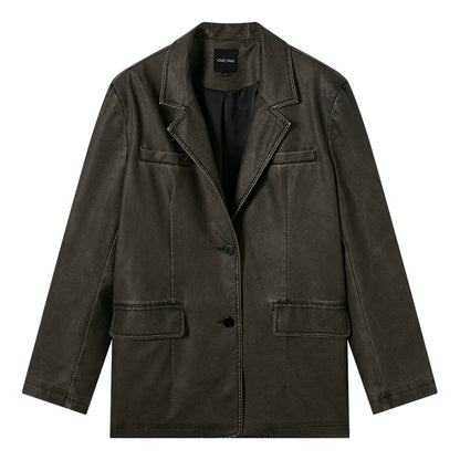 Luxury Black Leather Jacket