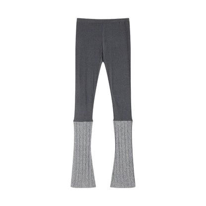 Original Patchwork Knit Leggings Set-Up