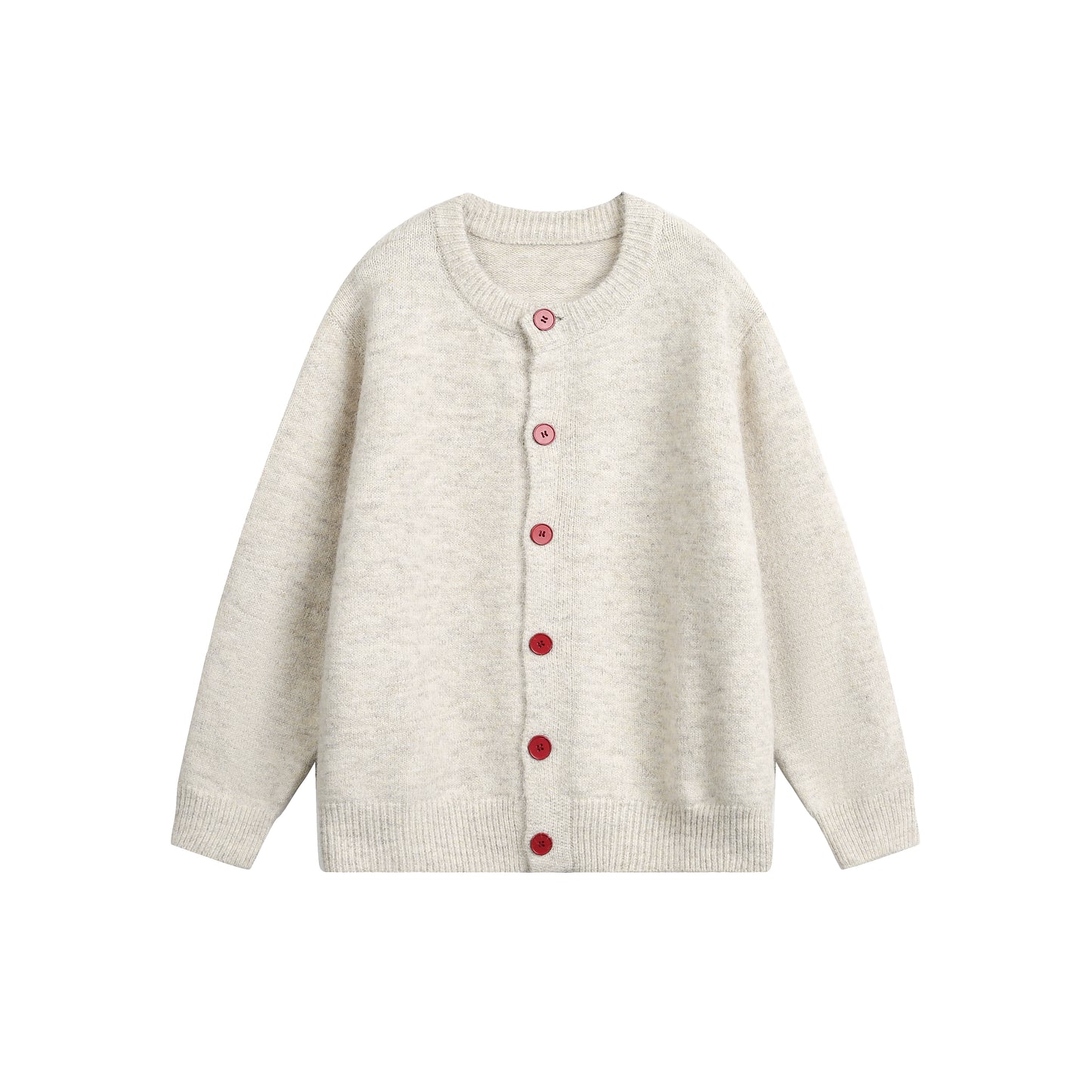 Fall Wool Button-Knitted Cardigan