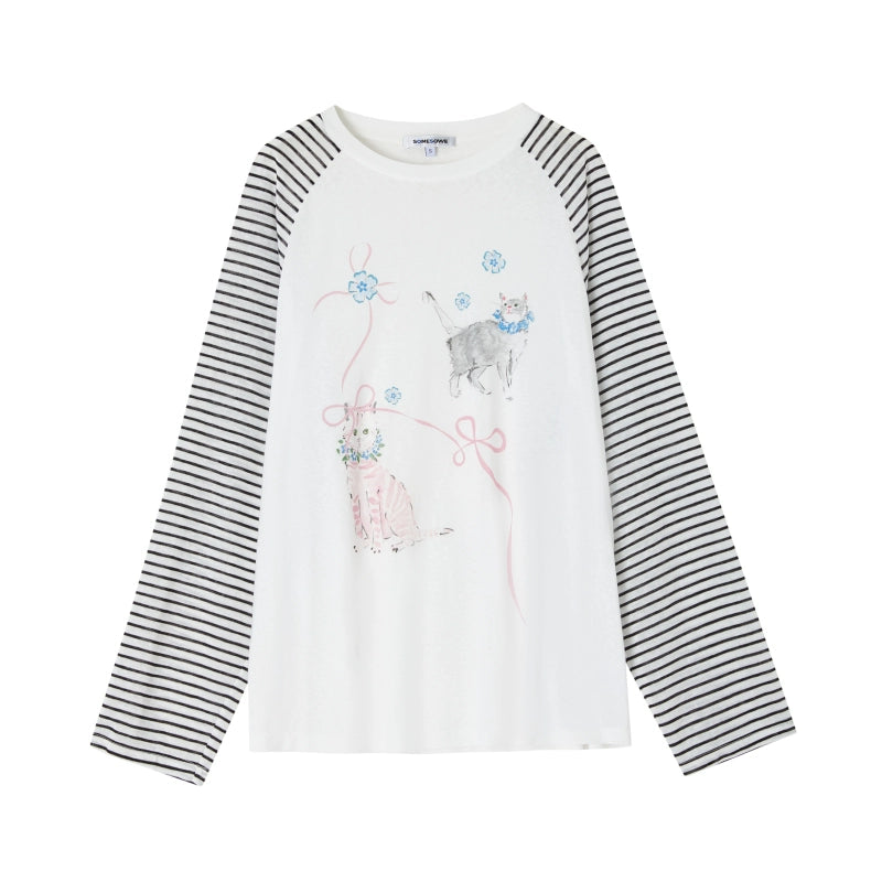 High Neck Silhouette Shirt