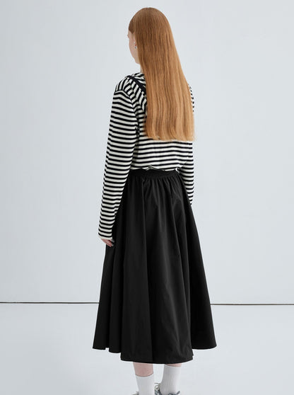 Black A-Line Skirt