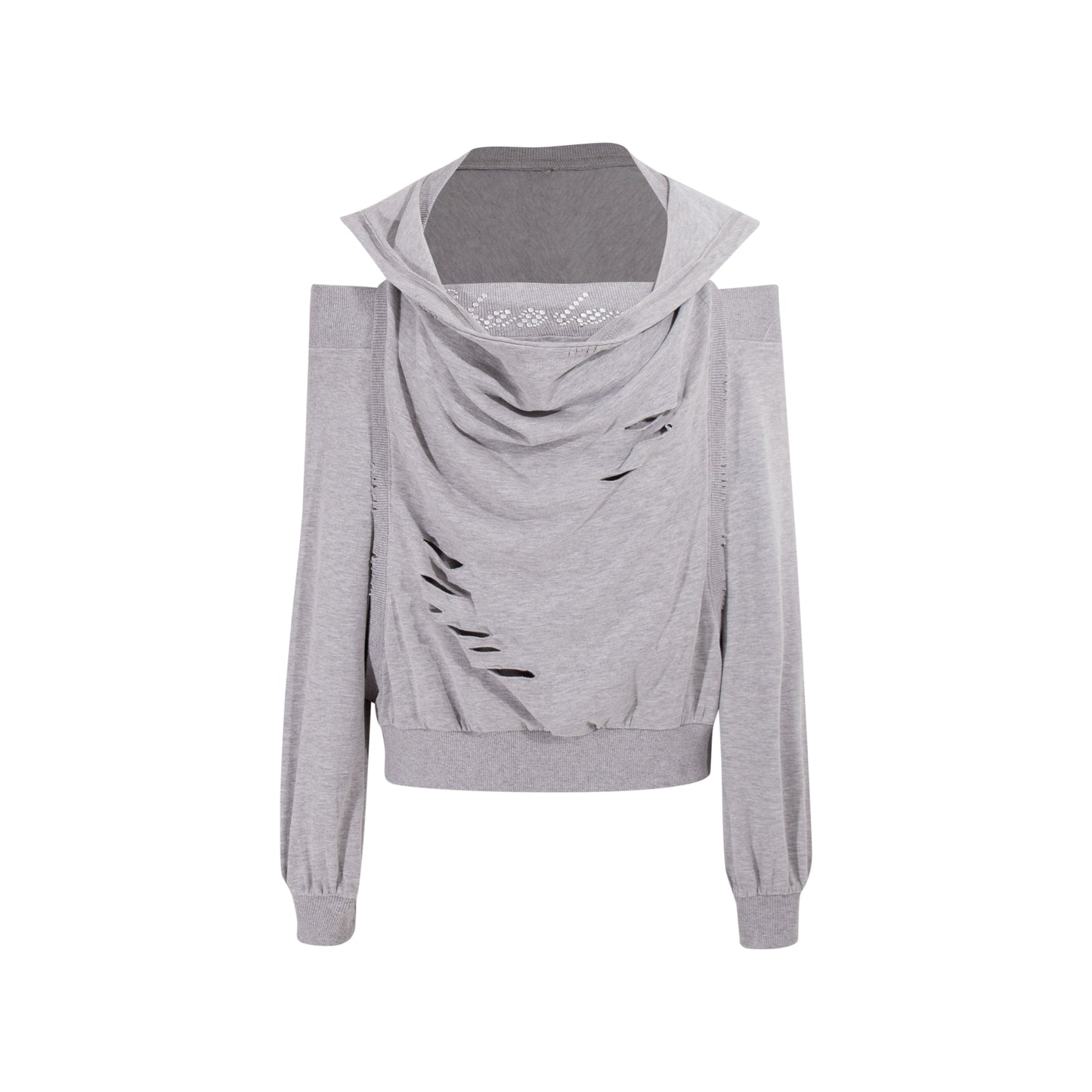 Autumn Swing Loose Gray Top