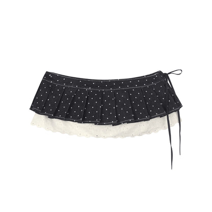 Black Polka Dot Jeans Set-Up