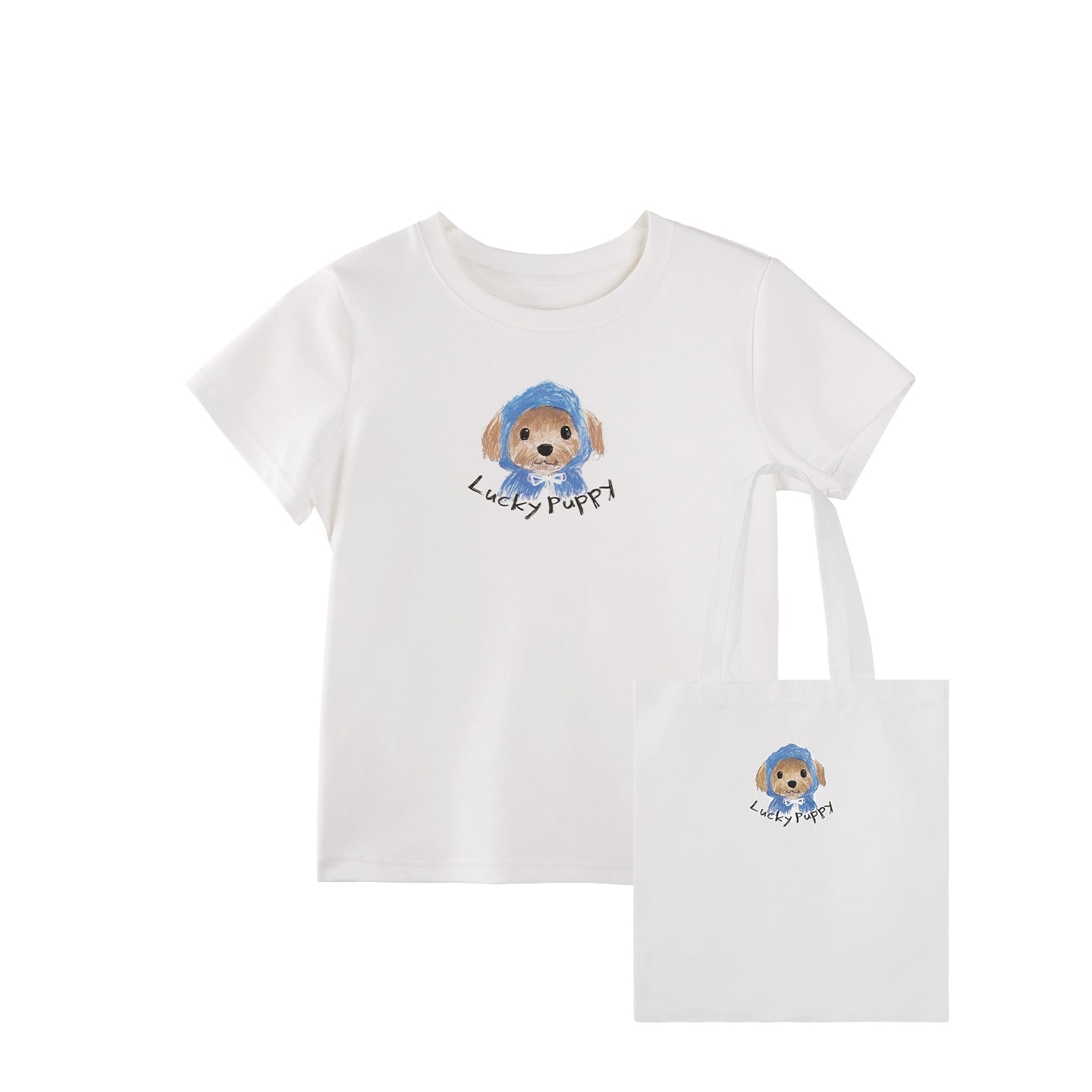 Layered Bloomers T-Shirt-Skirt Set-Up