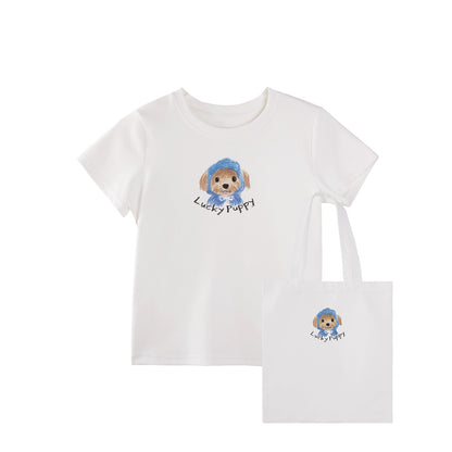 Layered Bloomers T-Shirt-Skirt Set-Up